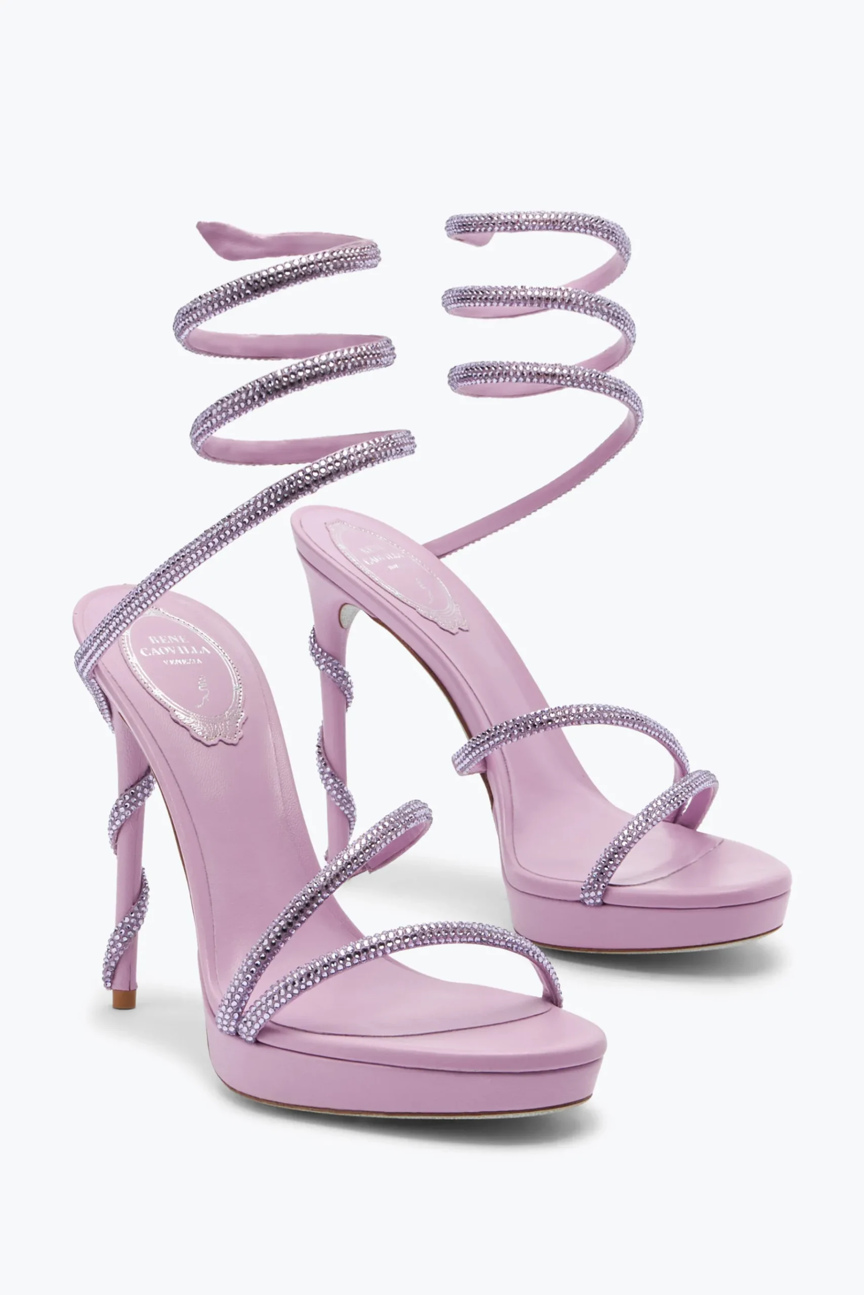 Platform^Rene Caovilla Sandalo Margot Con Plateau 120 Malva