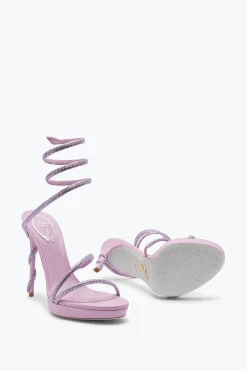 Platform^Rene Caovilla Sandalo Margot Con Plateau 120 Malva