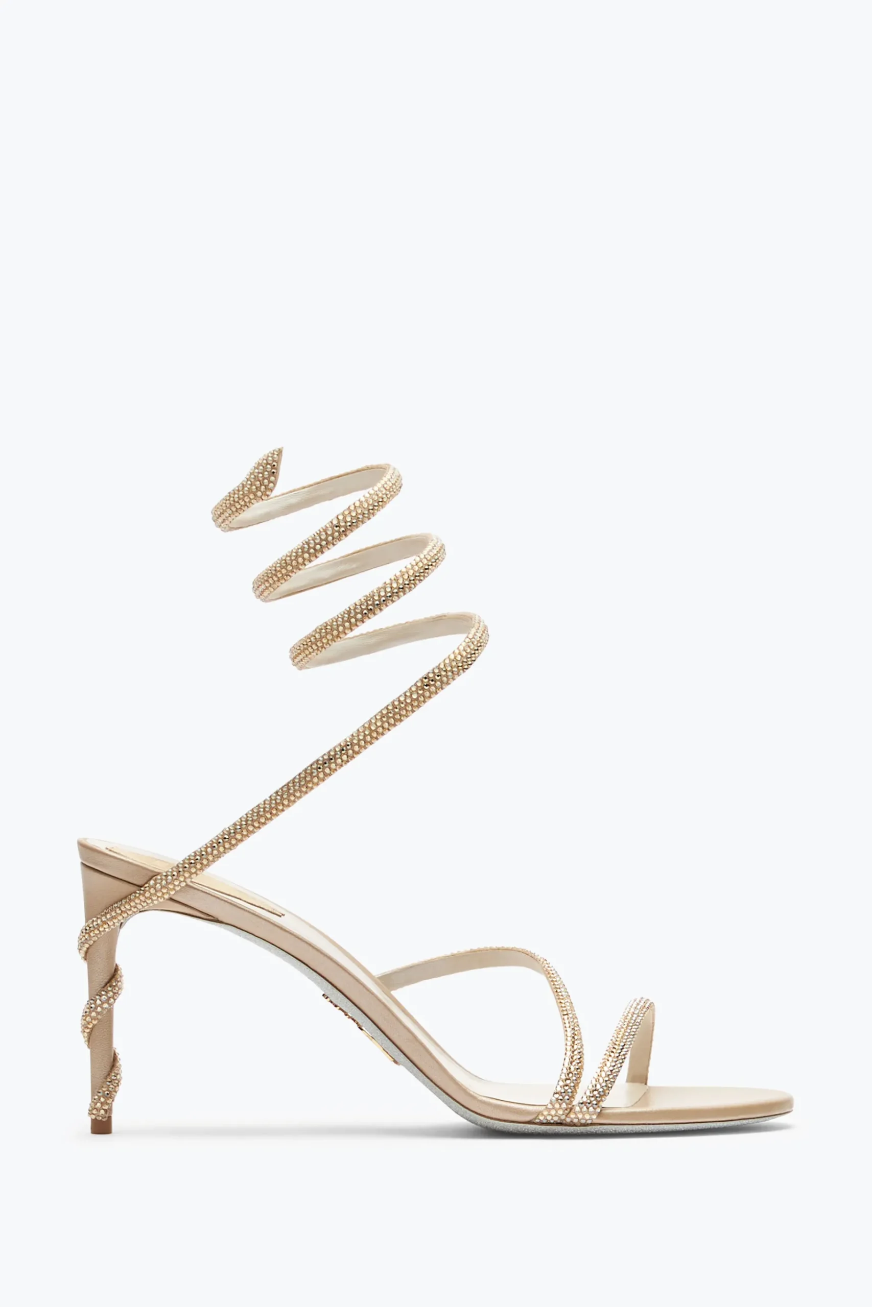Clutch|Clutch^Rene Caovilla Sandalo Margot 80 Miele