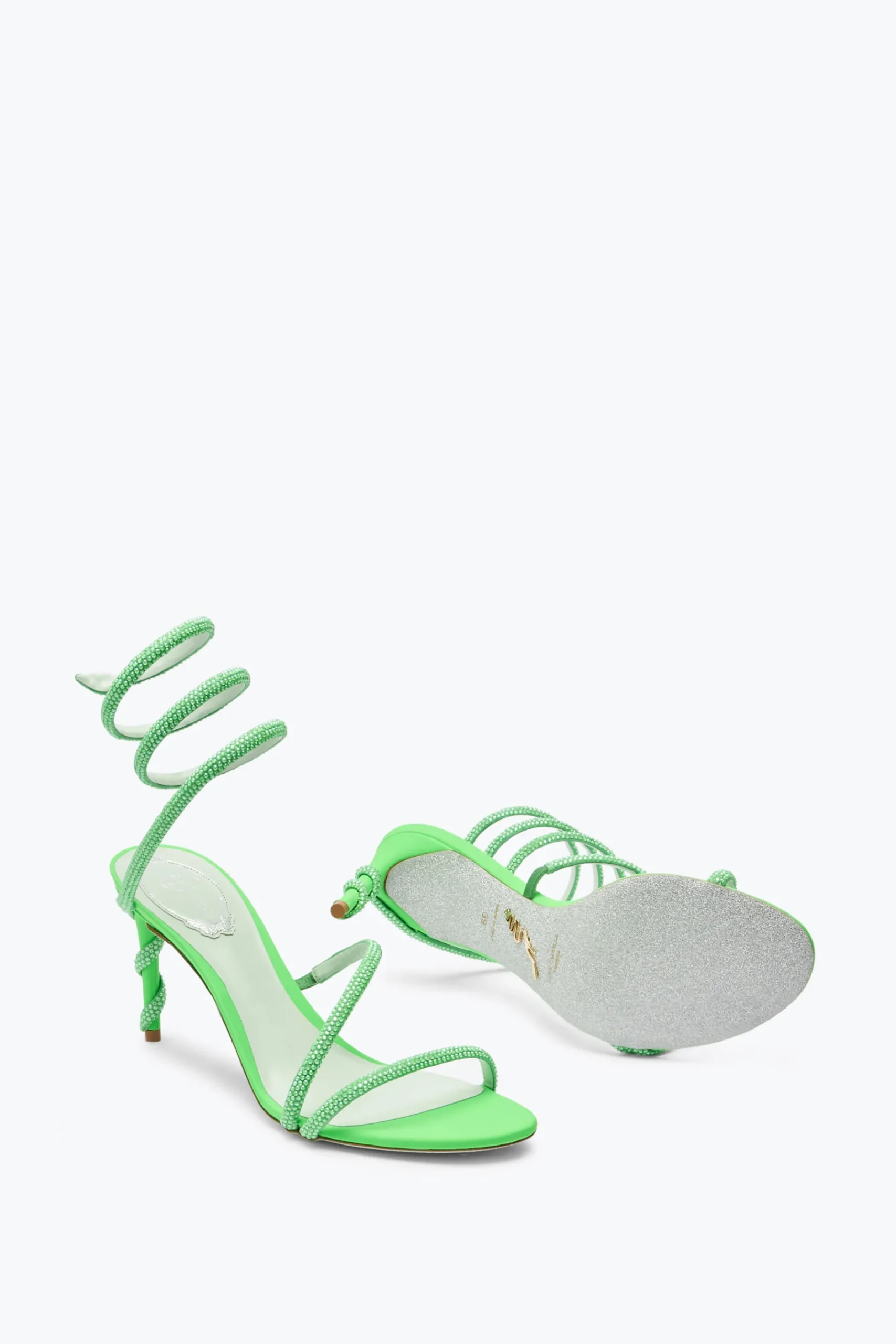 Sandali^Rene Caovilla Sandalo Margot Fluo 80 Verde