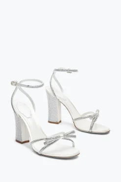 Collezione Sposa|Sandali^Rene Caovilla SANDALO NICOLE AVORIO 105 Bianco