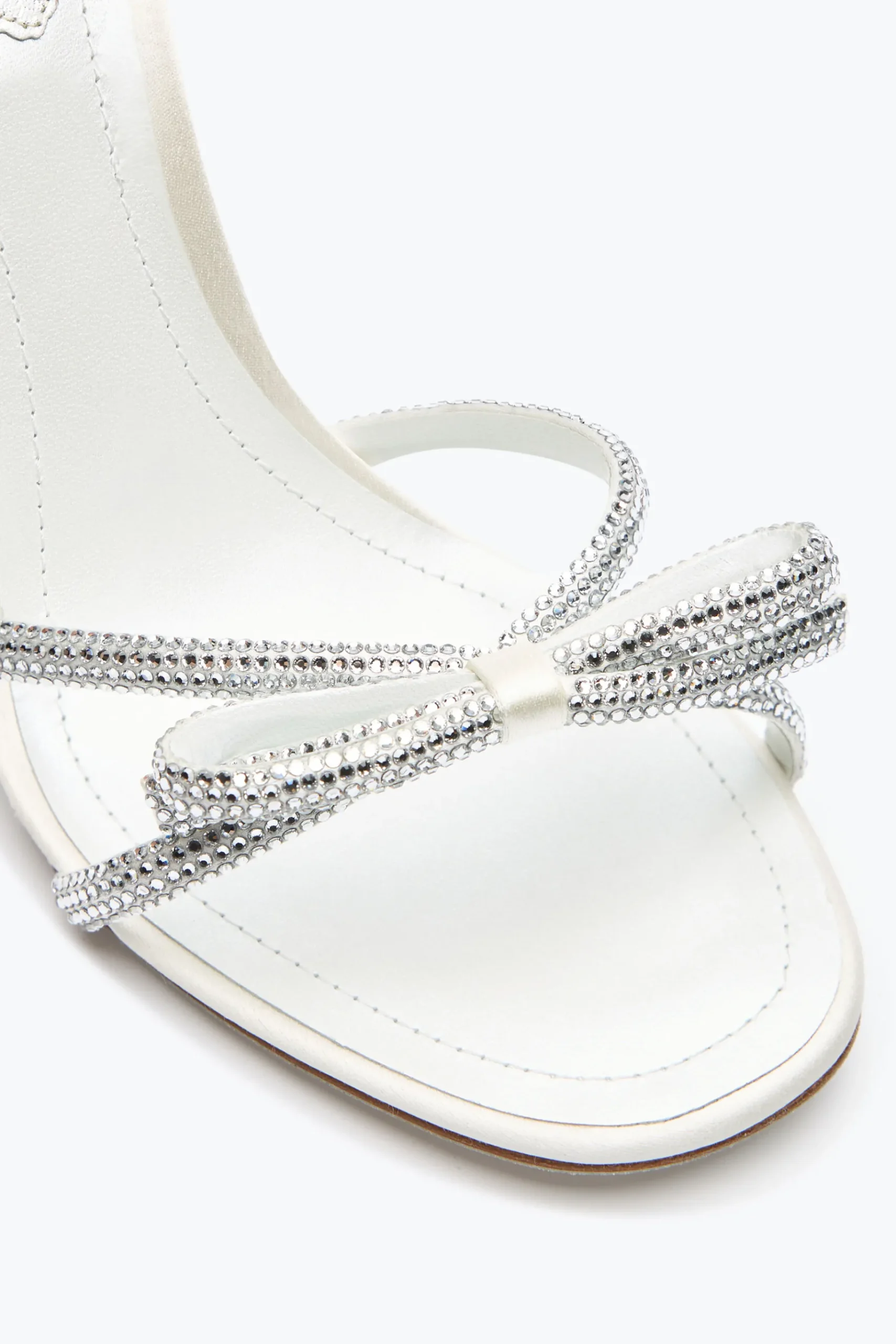 Collezione Sposa|Sandali^Rene Caovilla SANDALO NICOLE AVORIO 105 Bianco