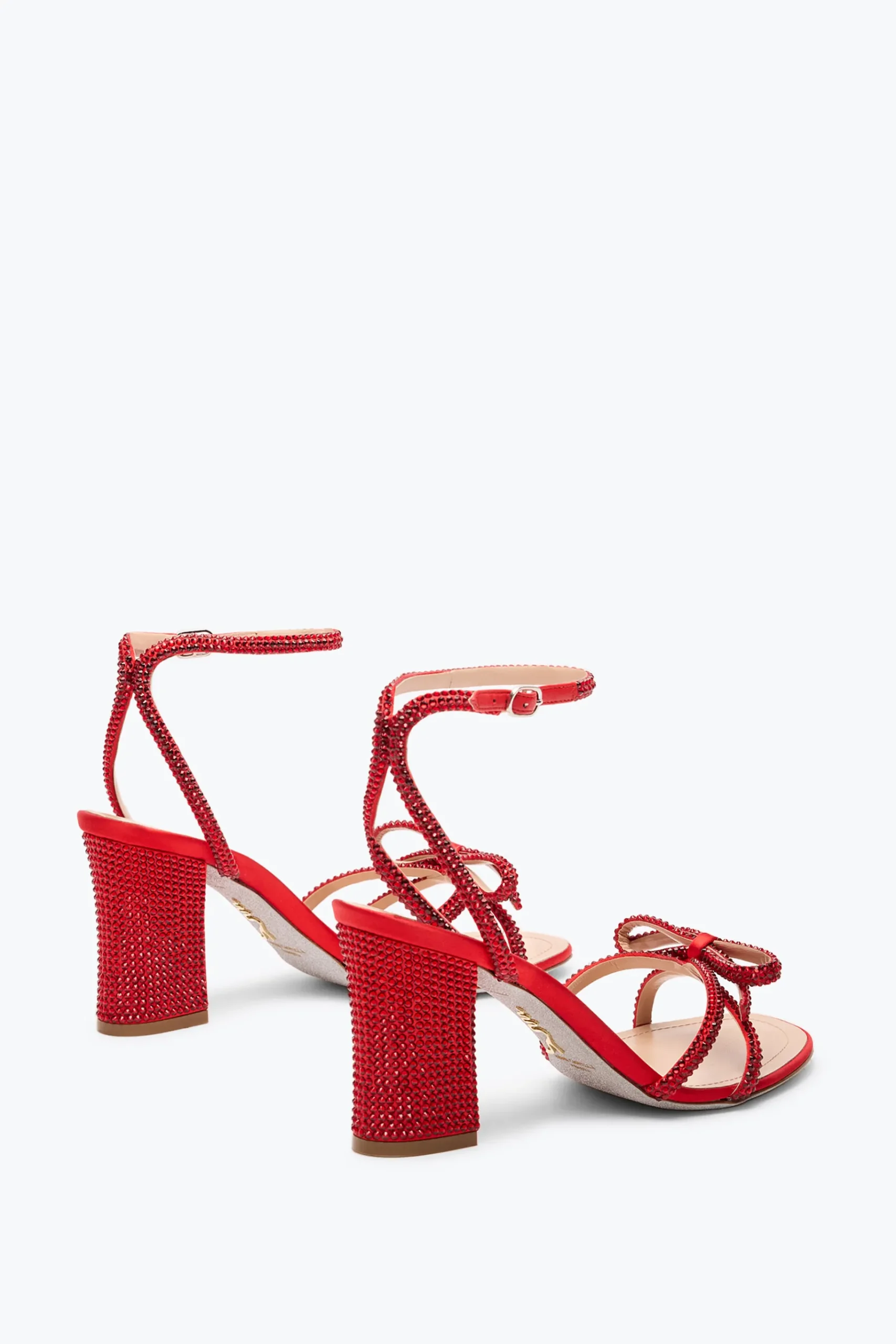 Sandali^Rene Caovilla SANDALO NICOLE 80 Rosso