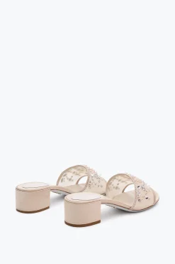 Per Le Invitate|Per Le Damigelle^Rene Caovilla Sandalo Slider Cinderella 40 Nude