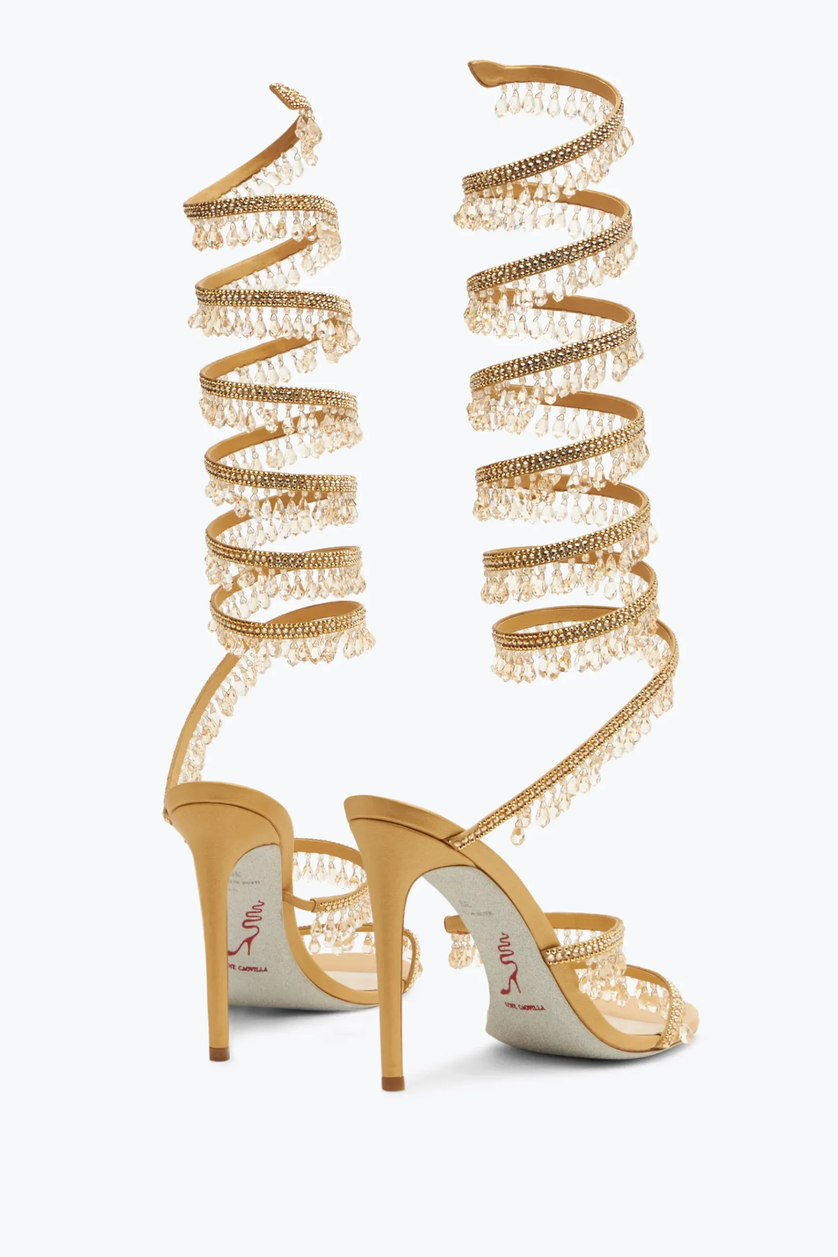 Icone|Sandali^Rene Caovilla SANDALO SUPER CHANDELIER 105 Oro