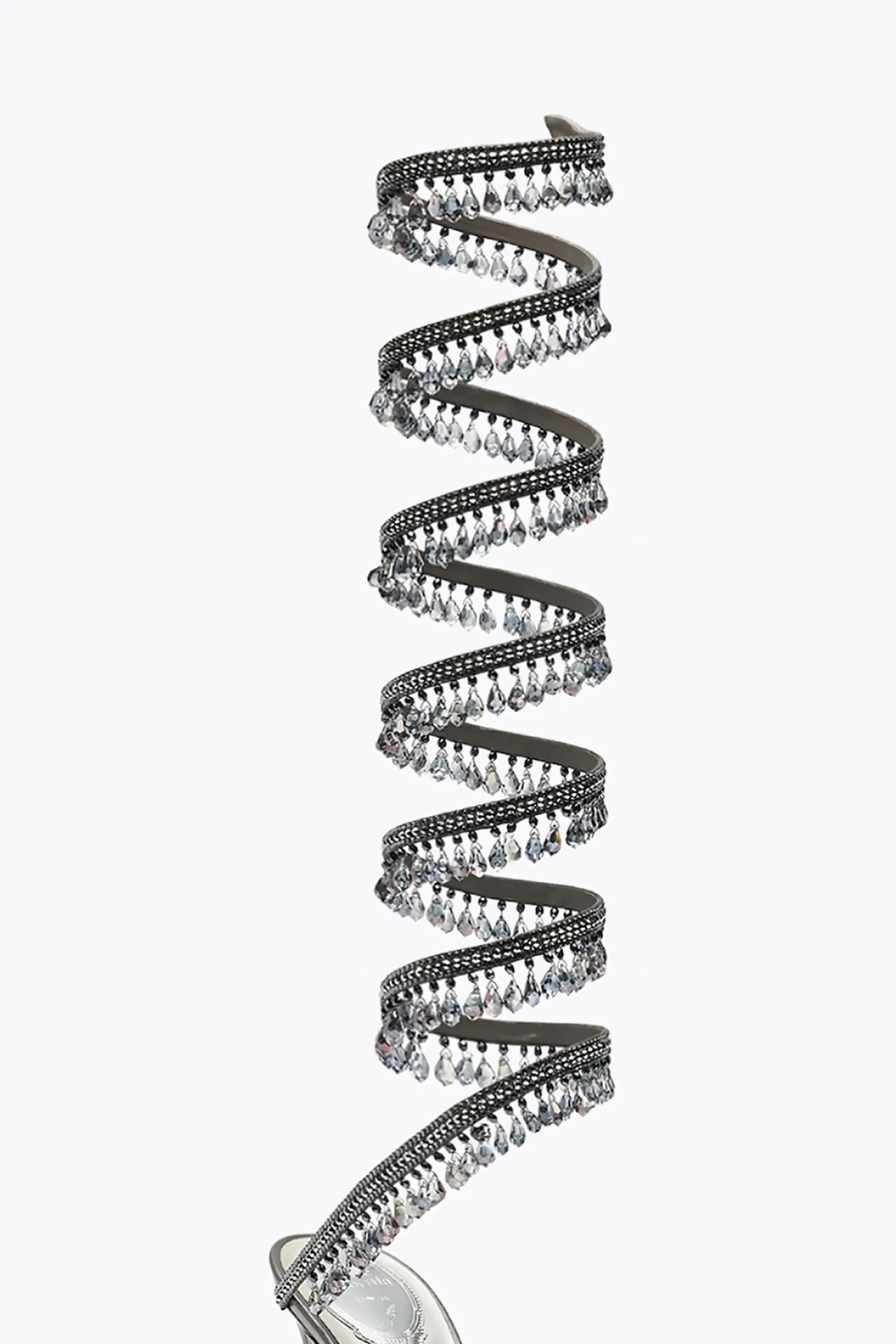 Icone|Sandali^Rene Caovilla SANDALO SUPER CHANDELIER ANTRACITE 105 Grigio