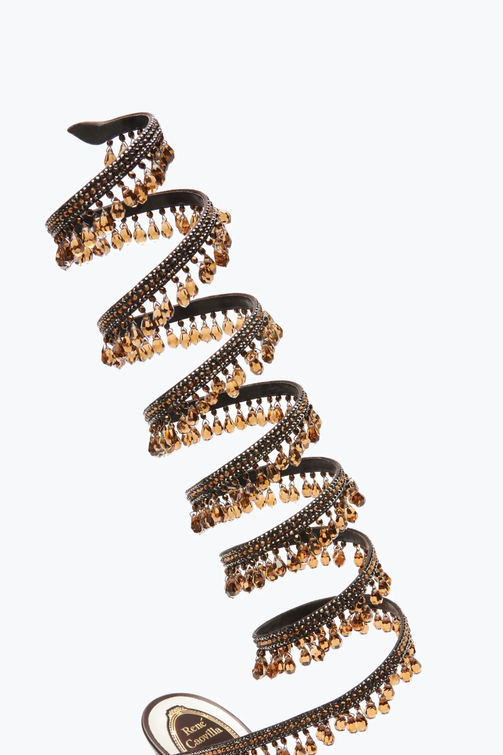 Icone|Sandali^Rene Caovilla SANDALO SUPER CHANDELIER BRONZO 105 Marrone