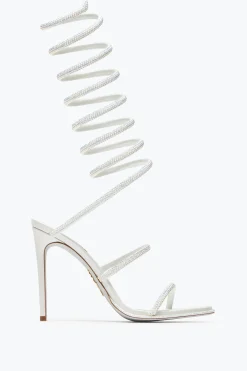 Collezione Sposa|Sandali^Rene Caovilla Sandalo Super Cleo 105 Bianco