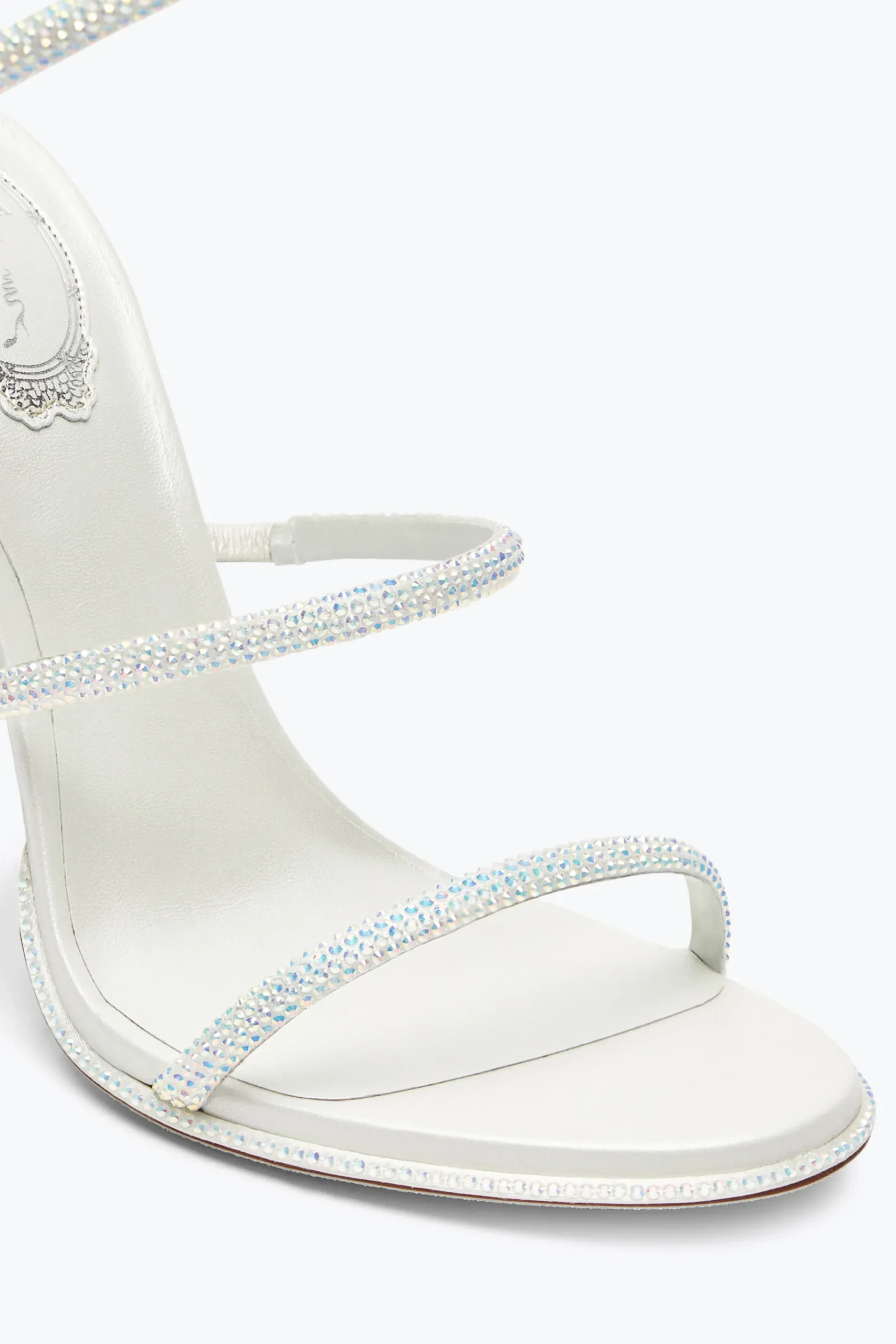 Collezione Sposa|Sandali^Rene Caovilla Sandalo Super Cleo 105 Bianco