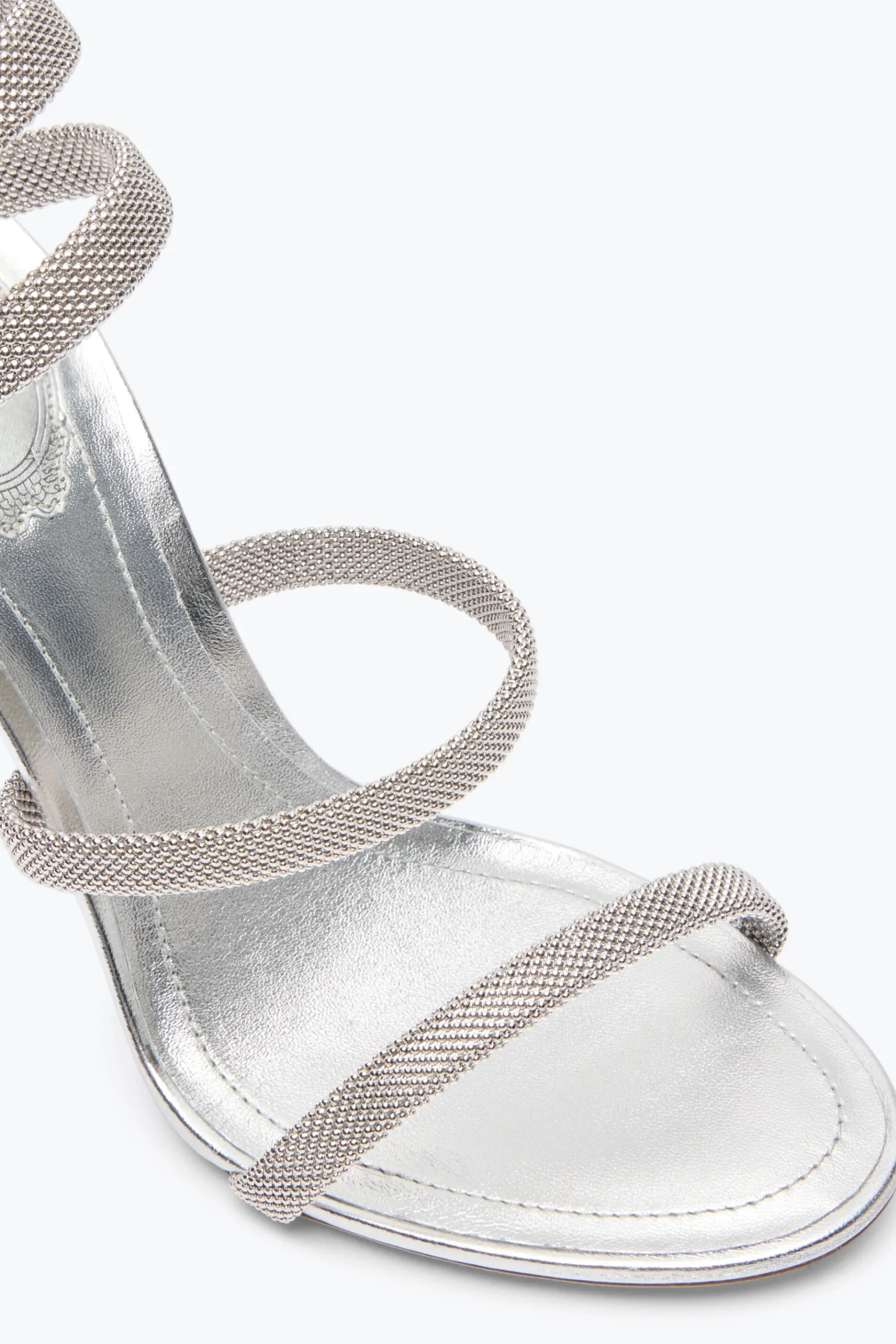 Per Le Invitate|Sandali^Rene Caovilla Sandalo Trigold Cleo 105 Argento