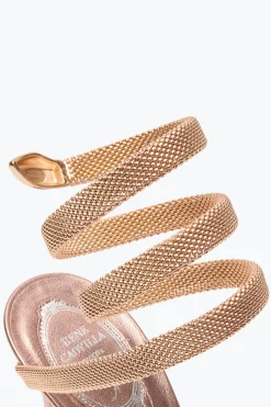 Per Le Invitate|Sandali^Rene Caovilla Sandalo Trigold Cleo 105 Oro rosa