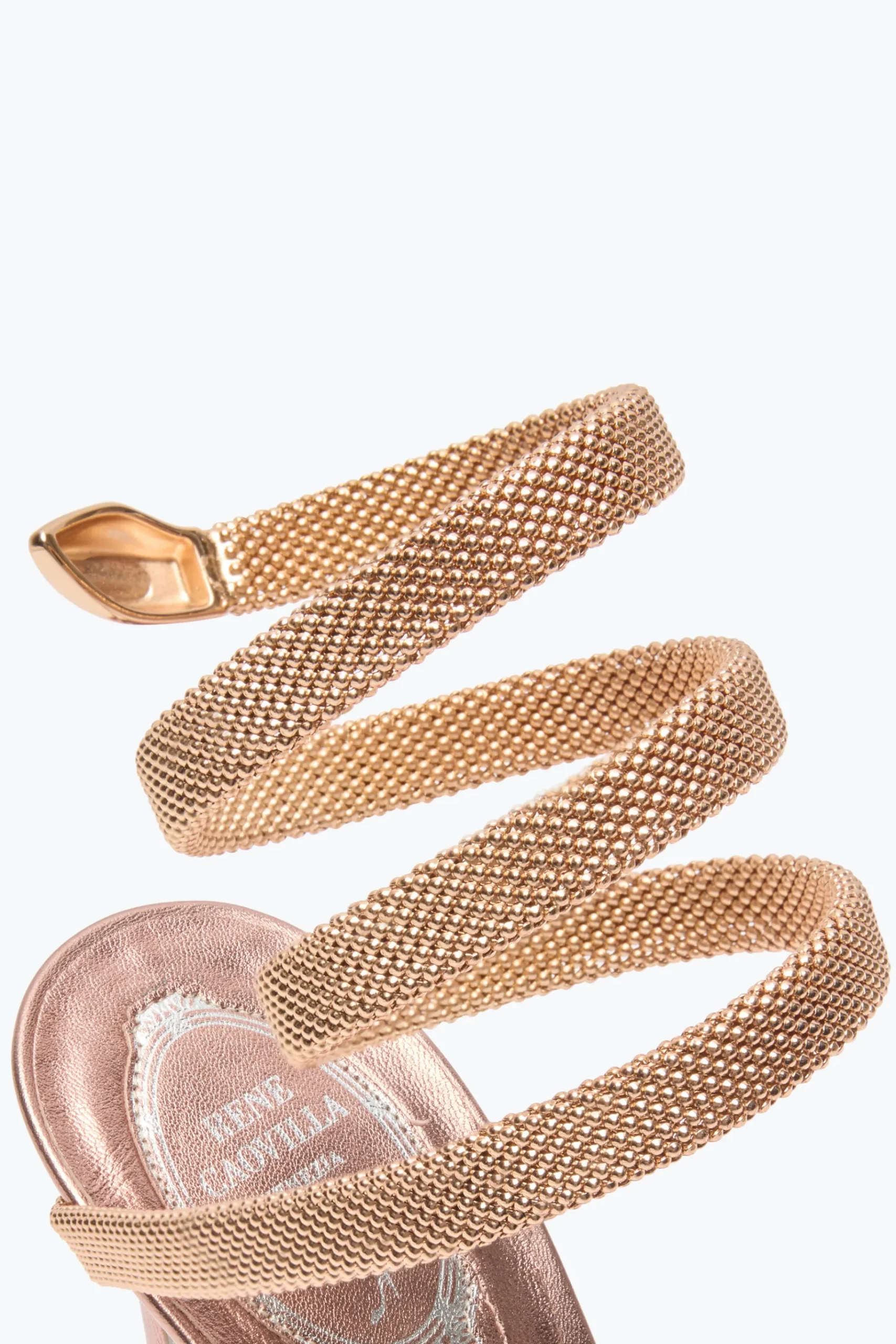 Per Le Invitate|Sandali^Rene Caovilla Sandalo Trigold Cleo 105 Oro rosa