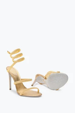 Per Le Invitate|Sandali^Rene Caovilla Sandalo Trigold Cleo 105 Oro