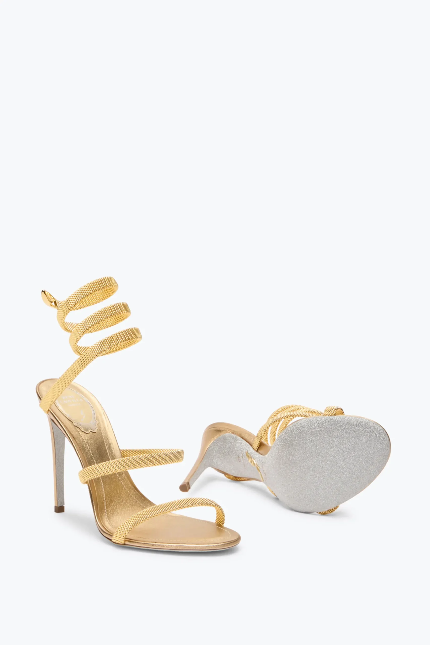 Per Le Invitate|Sandali^Rene Caovilla Sandalo Trigold Cleo 105 Oro