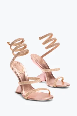 Sandali^Rene Caovilla SANDALO TRIGOLD SYMPHONY ORO 105 Rosa