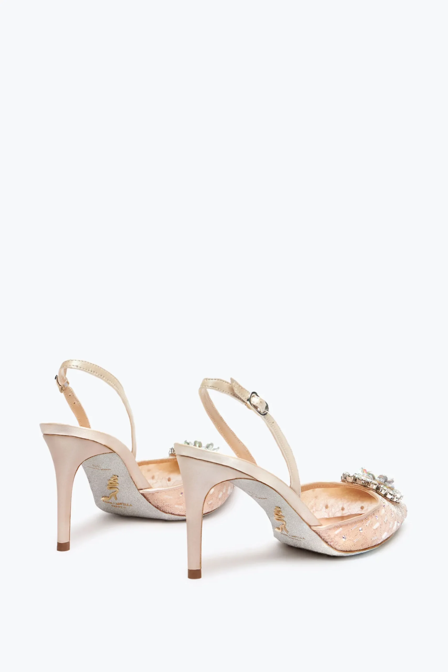 Slingback^Rene Caovilla Slingback Barbara Nude 80 Carne