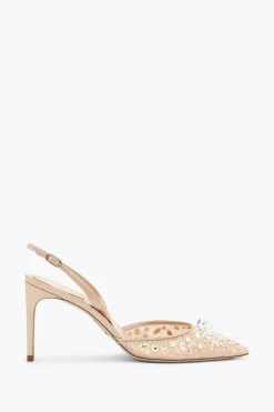 Per Le Invitate|Slingback^Rene Caovilla Slingback Cinderella 80 Nude