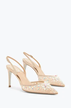 Per Le Invitate|Slingback^Rene Caovilla Slingback Cinderella 80 Nude