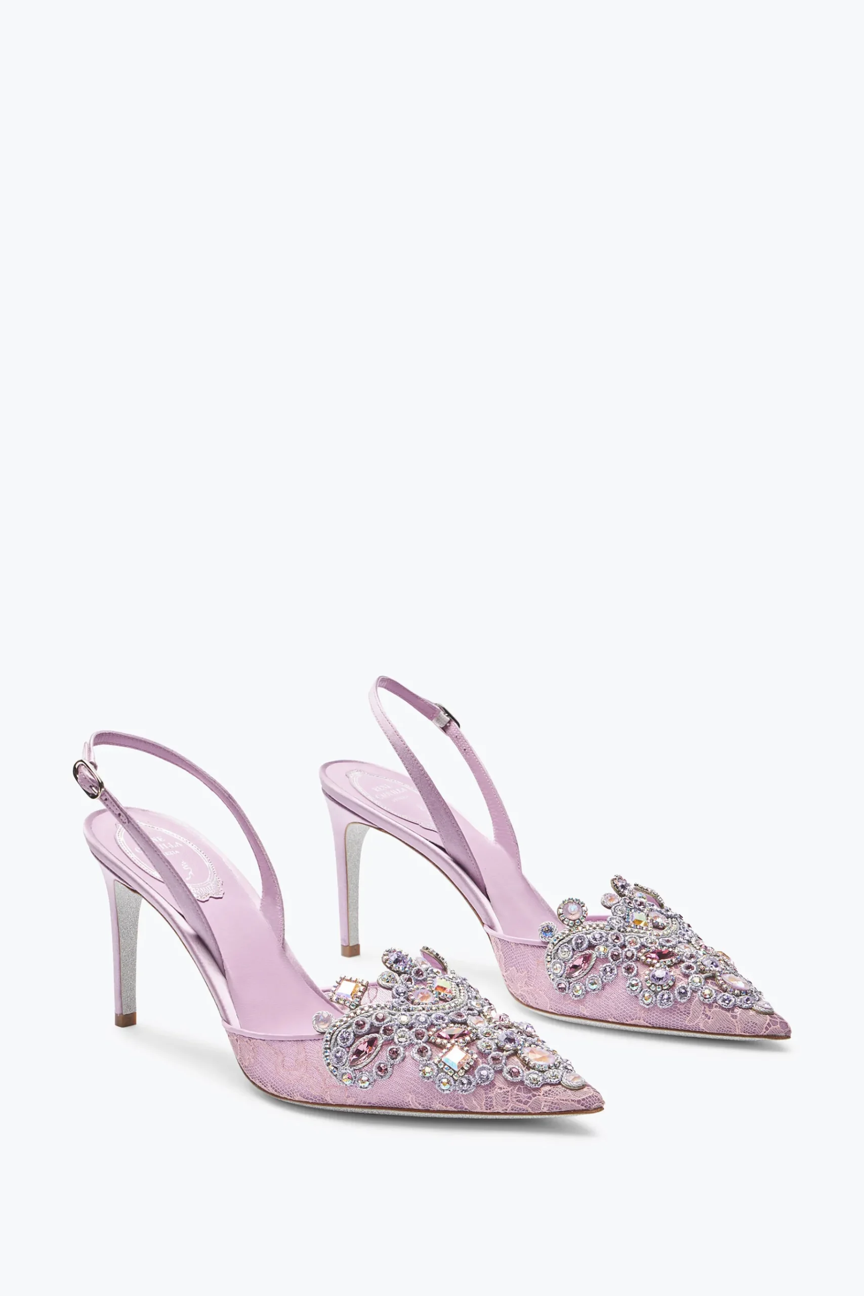 Slingback^Rene Caovilla Slingback Veneziana Lilla 80 Viola
