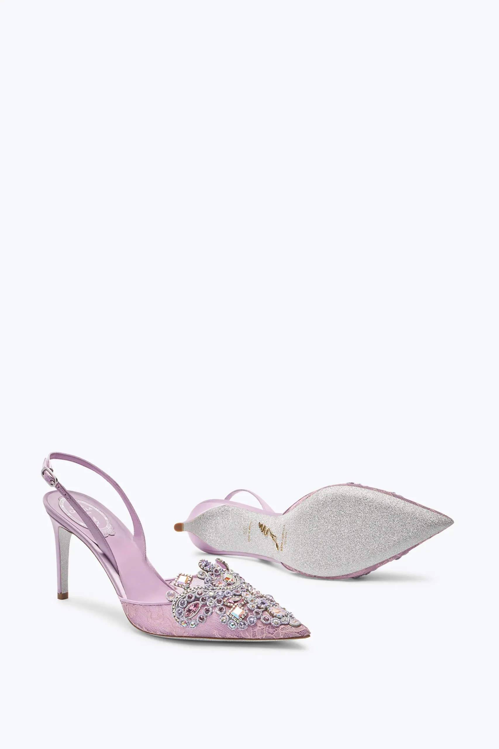 Slingback^Rene Caovilla Slingback Veneziana Lilla 80 Viola