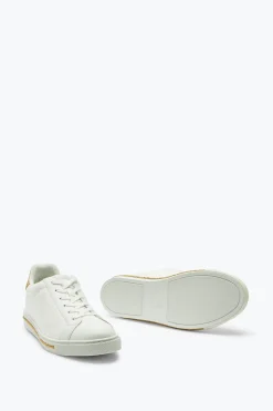 Sneaker^Rene Caovilla Sneaker Xtra -Oro Con Cristalli 15 Bianco