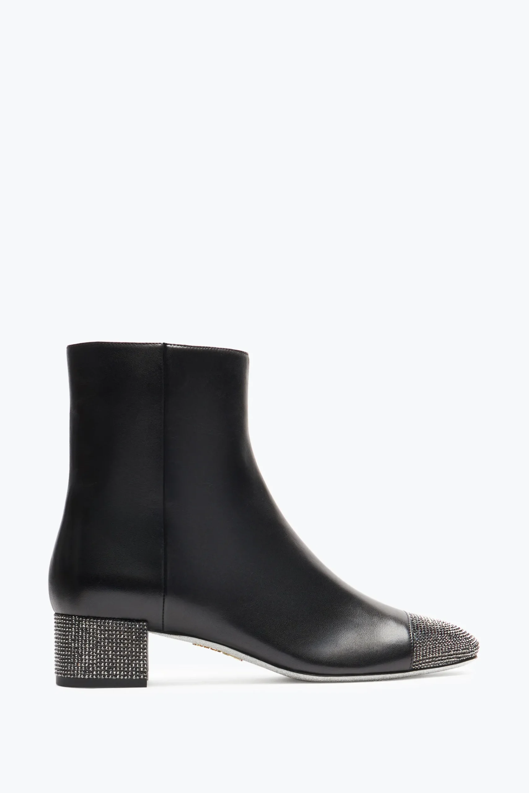 Stivali^Rene Caovilla Stivaletto Bonnie In Pelle Nera 40 Nero