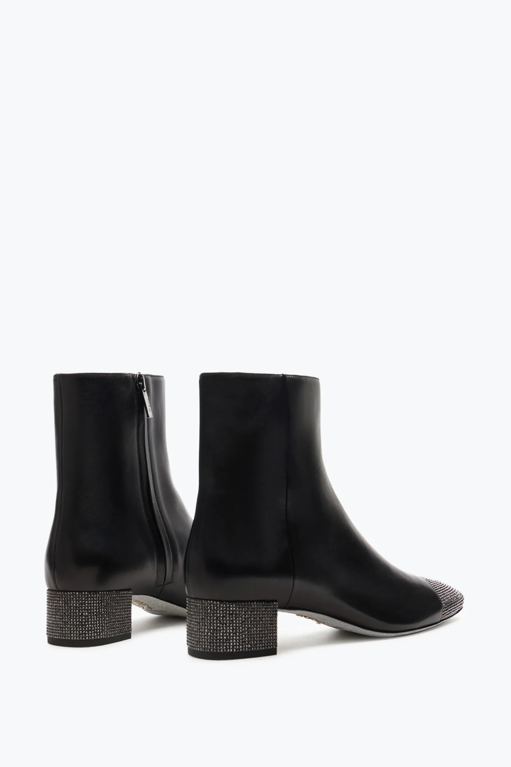 Stivali^Rene Caovilla Stivaletto Bonnie In Pelle Nera 40 Nero