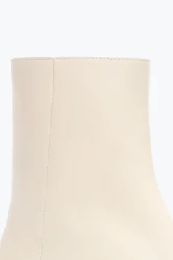 Stivali^Rene Caovilla Stivaletto Bonnie In Pelle E Cristalli Oro 40 Avorio