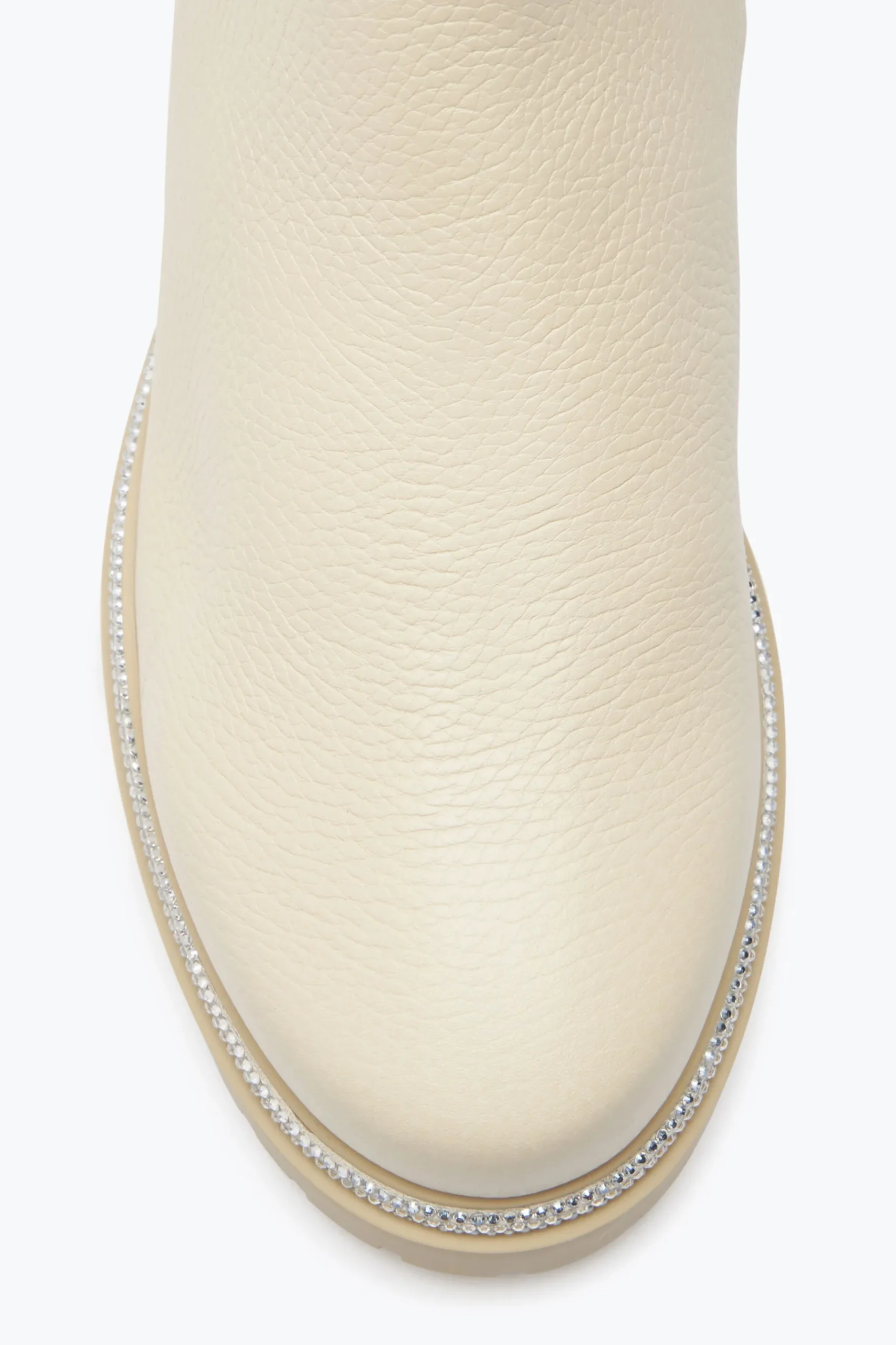 Stivali^Rene Caovilla Stivaletto Cleo in pelle 25 Bianco